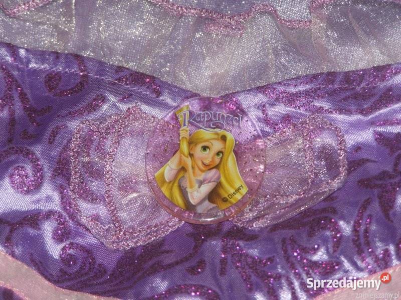 Strój kostium przebranie ROSZPUNKA ZAPLĄTANI 78 Siedlce