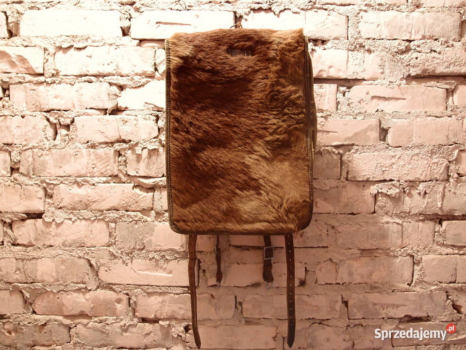 Oryginalny Niemiecki Plecak Marszowy z 1939 roku Antyki Łódź