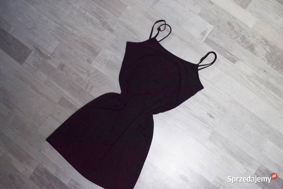 Mała czarna sexy sukienka na ramiączka sM Rozmiar 36(S) Toruń sprzedam