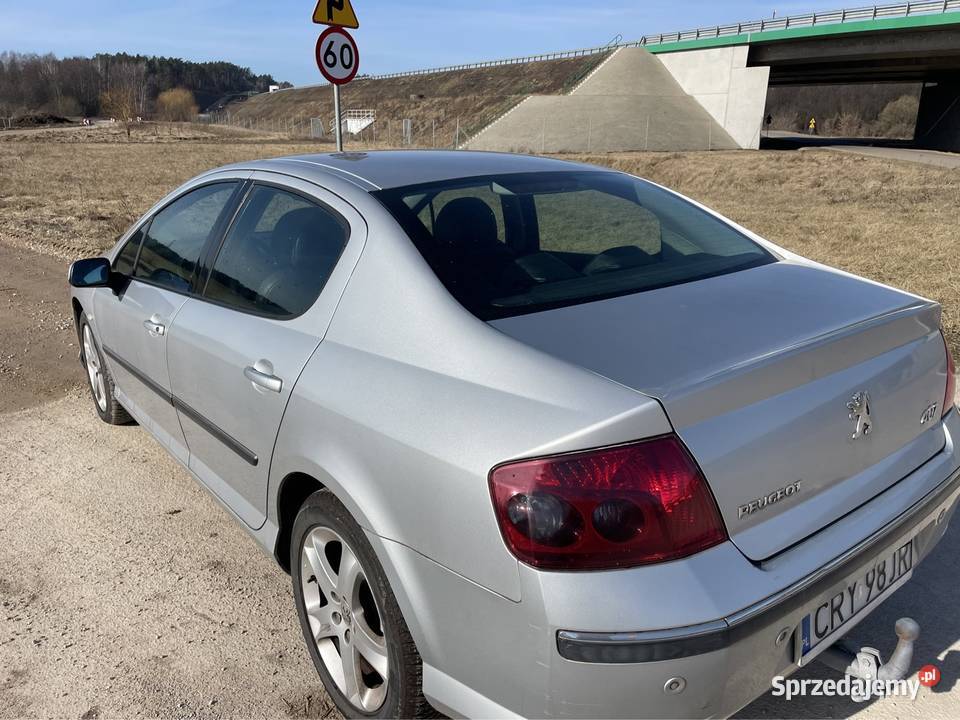 Peugeot 407 20hdi 2004r Skóry Hak Alu podlaskie Rutki-Kossaki