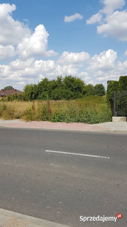 Działka budowlana Ciechanów Kwiatowa 44 asfalt