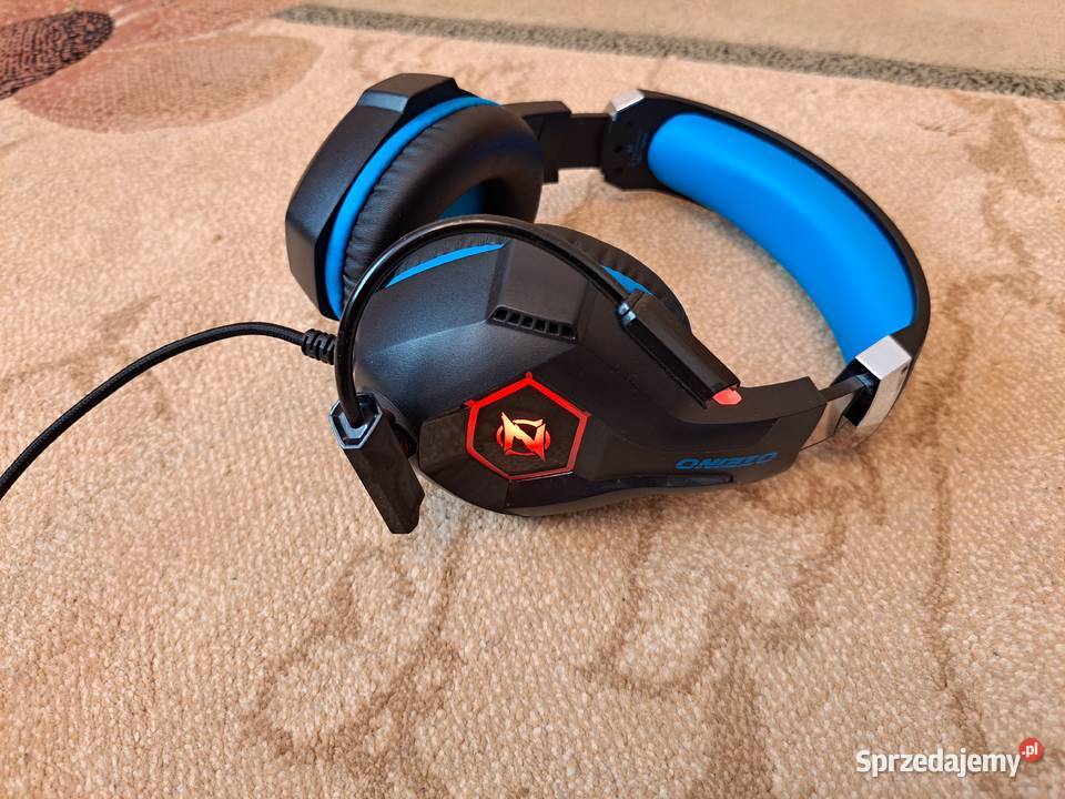 Słuchawki gamingowe nauszne przewodowe Ozeino Warszawa