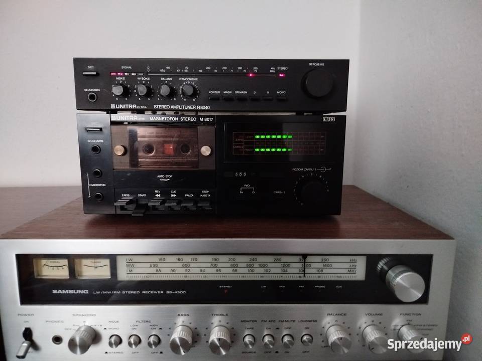 Amplituner Unitra eltra r8040 magnetofon UNITRA Kalej