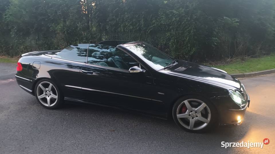 Sprzedam Zamienię CLK Cabrio Pakiet AMG 32 GAZ Rok produkcji 2004 Kowary