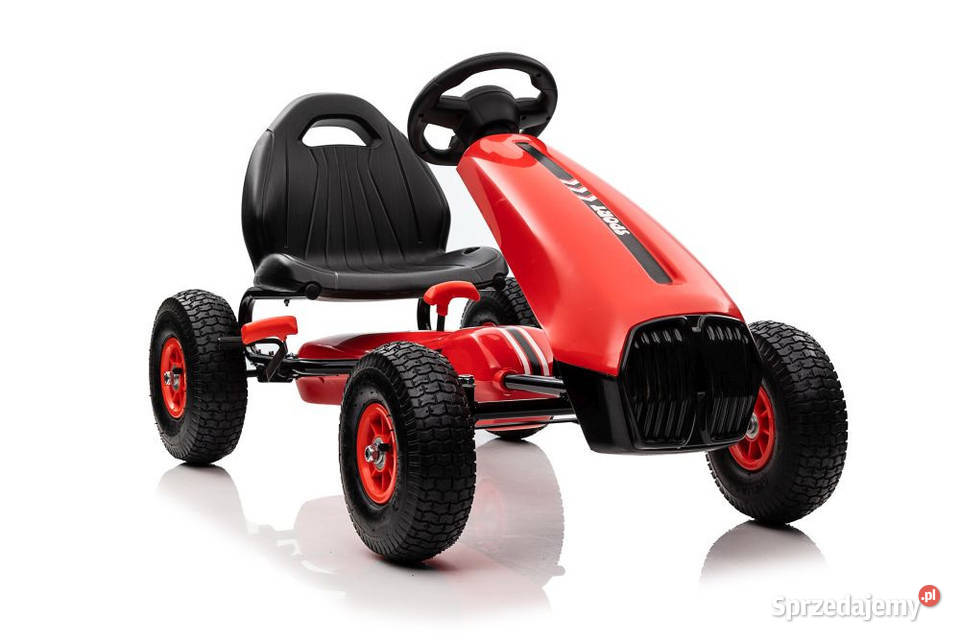 pojazd GOKART NA PEDAŁY pompowane koła auto Myszków sprzedam