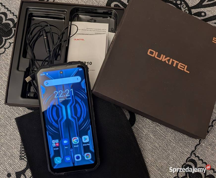 smartfon OUKITEL WP10 5G8128GB 8000mAh czarny Wronki sprzedam