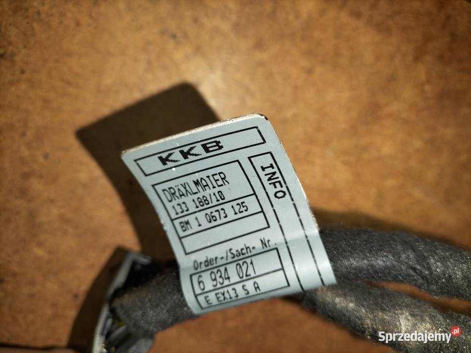 Klamka zewnętrzna BMW E65 E66 podświetlana śląskie Poręba sprzedam