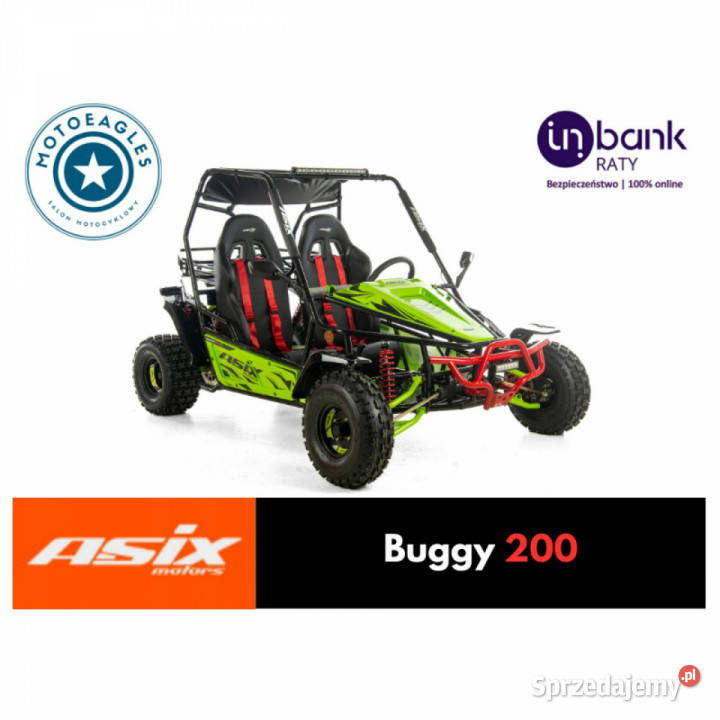 ASIX Inny ASIX Buggy 200 Transport Raty Fvat 23 Rok produkcji 2026 Motocykle, skutery, quady Stare Miasto