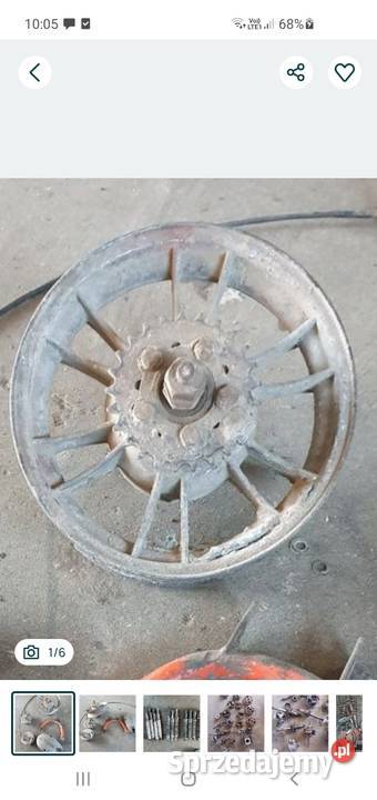 Motorynka stopki centralne pomorskie Łebno sprzedam