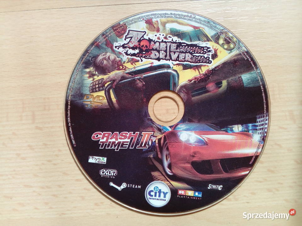 Zombie driver i crash time II sprzedam