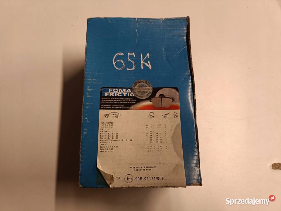 Alfa Romeo 145 Fiat Bravo I Brava PRZEDNIE osobowe Chełm