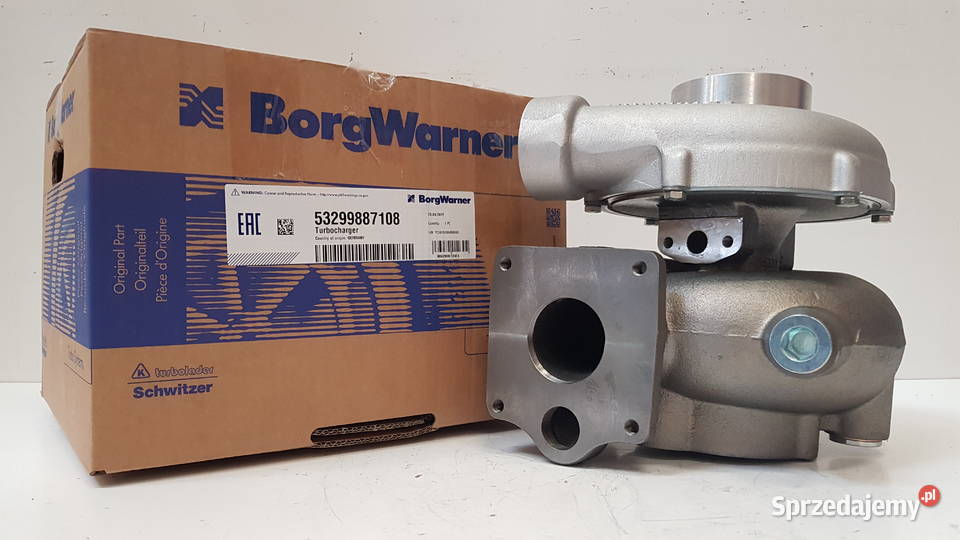 Nowa turbosprężarka BorgWarner KKK 53299887108 mazowieckie Siedlce