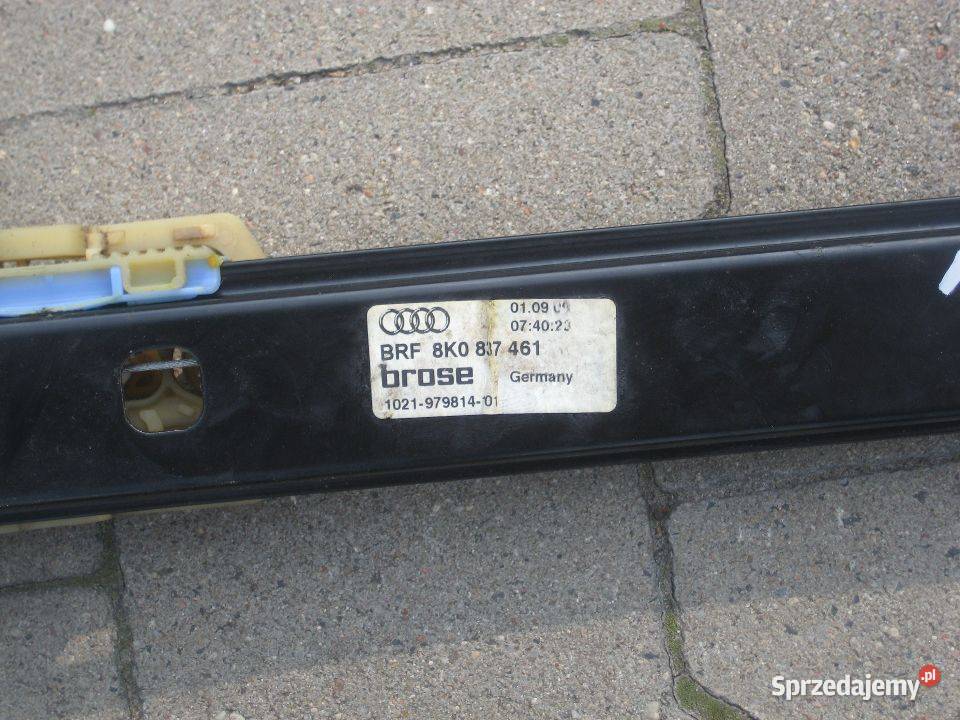 audi a4 b8 podnośnik opuszczania szyby przód osobowe Rakoniewice
