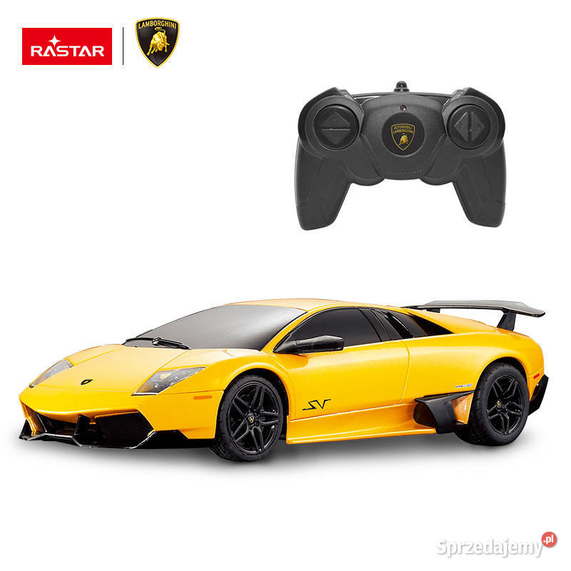 Lamborghini Murcielago żółty RC 124 Rastar 39000 wielkopolskie