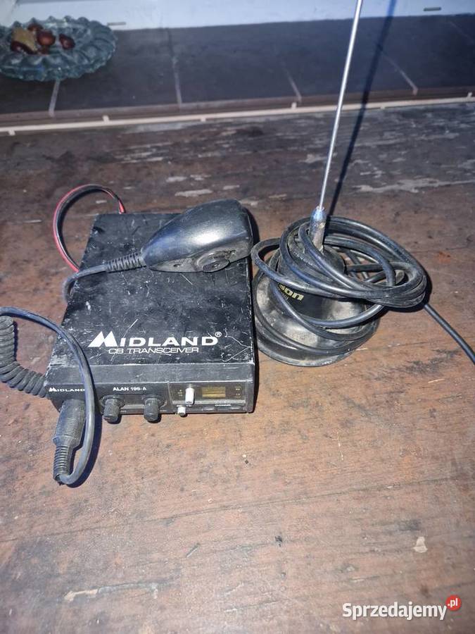 CB Midland radio z anteną zestaw Pozostałe Żyrardów