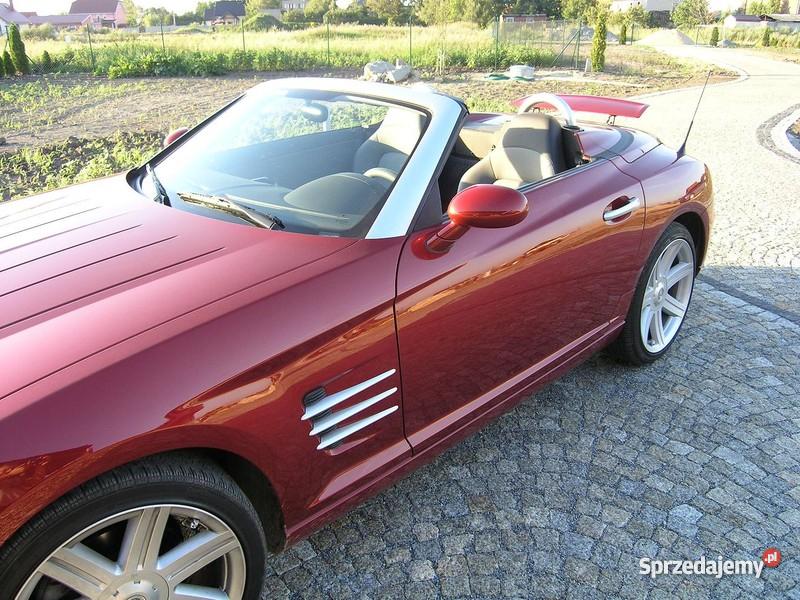 Chrysler Crossfire 32l 230 2005 r CABRIO nieuszkodzony Wrocław