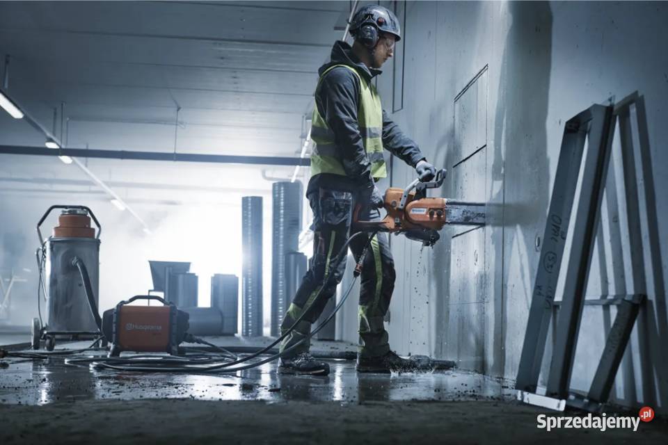 Przecinarka ręczna piła elektryczna Husqvarna Dunkowa