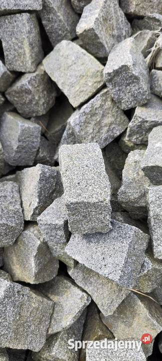 Kostka brukowa ciemno szara łupana 8x11x5 Dom i Ogród Przedborowa sprzedam
