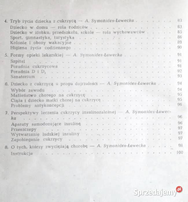 Cukrzyca u dziecka H Ludwiczak A Chełm sprzedam