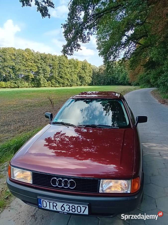 AUDI 80 B3 18 benzyna 1990 153000 wtrysk 153000km