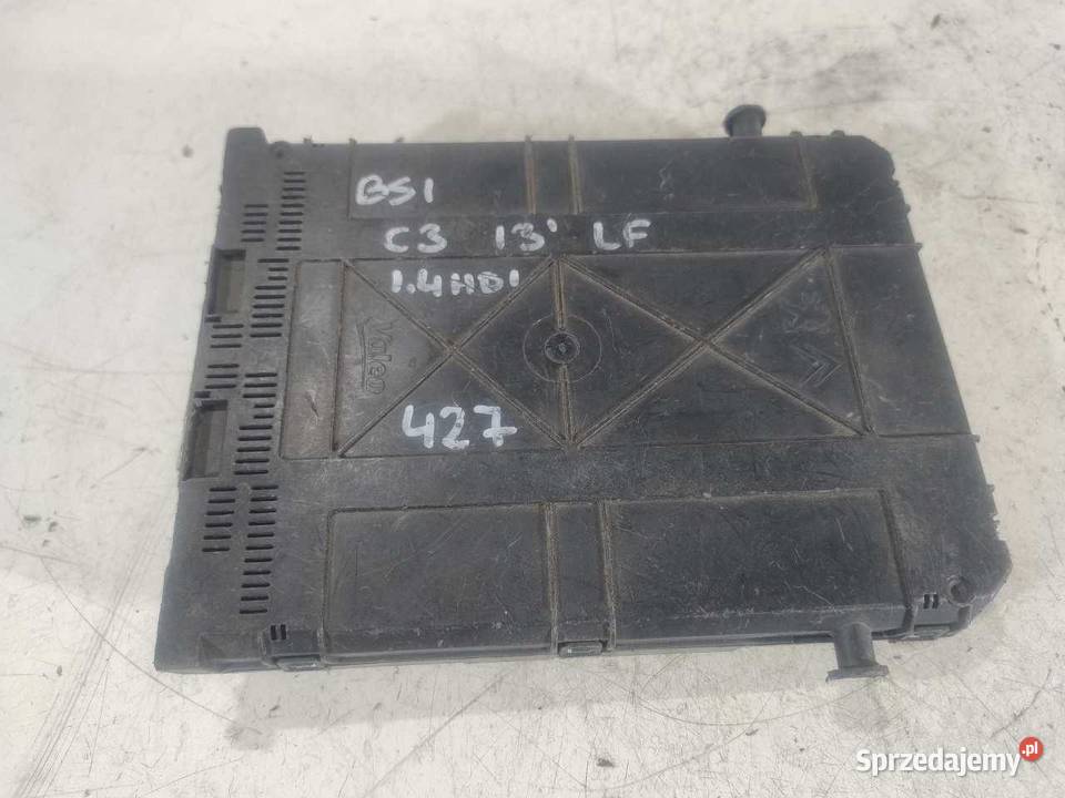 MODUŁ STEROWNIK BSI CITROEN C3 II 9666952280 Części samochodowe