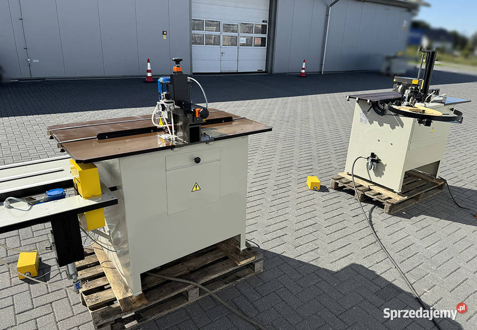 Okleiniarka stolikowa JAROMA frezarka do obrzeży Sierakowska Huta sprzedam