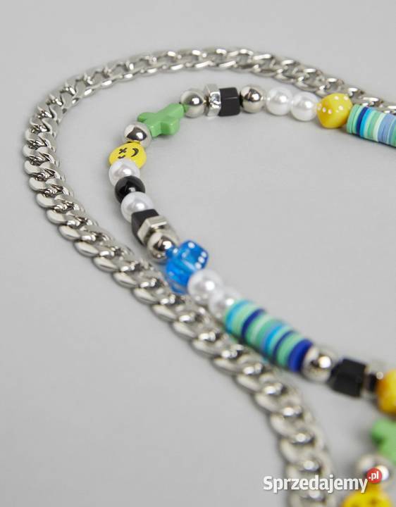 Bershka łańcuszek do spodni 70 koraliki Uniseks Zamość