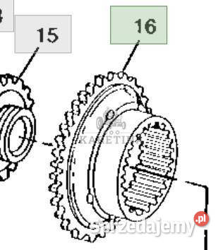 John Deere 7600 7700 7800 Piasta Przedniego Jastrzębniki