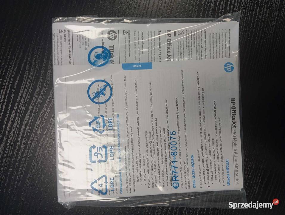 Drukarka przenośna hp model 250 małopolskie Nowy Sącz