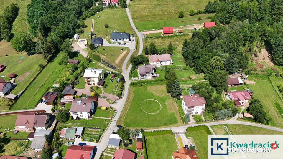 Grunt RymanówZdrój 1600m2 podkarpackie Rymanów-Zdrój
