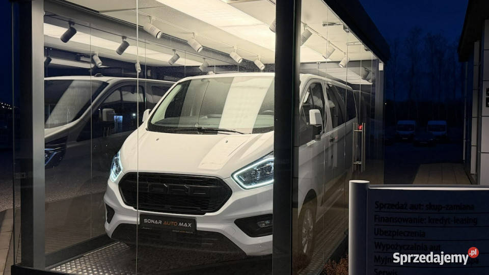Ford Tourneo Custom 20TDCI 130 Wersja Long 9 elektrochrom. lusterka boczne Radom