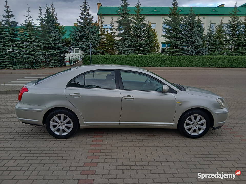 TOYOTA AVENSIS 18 VVTi B LPG aluminiowe felgi 1KM Ciechanowiec