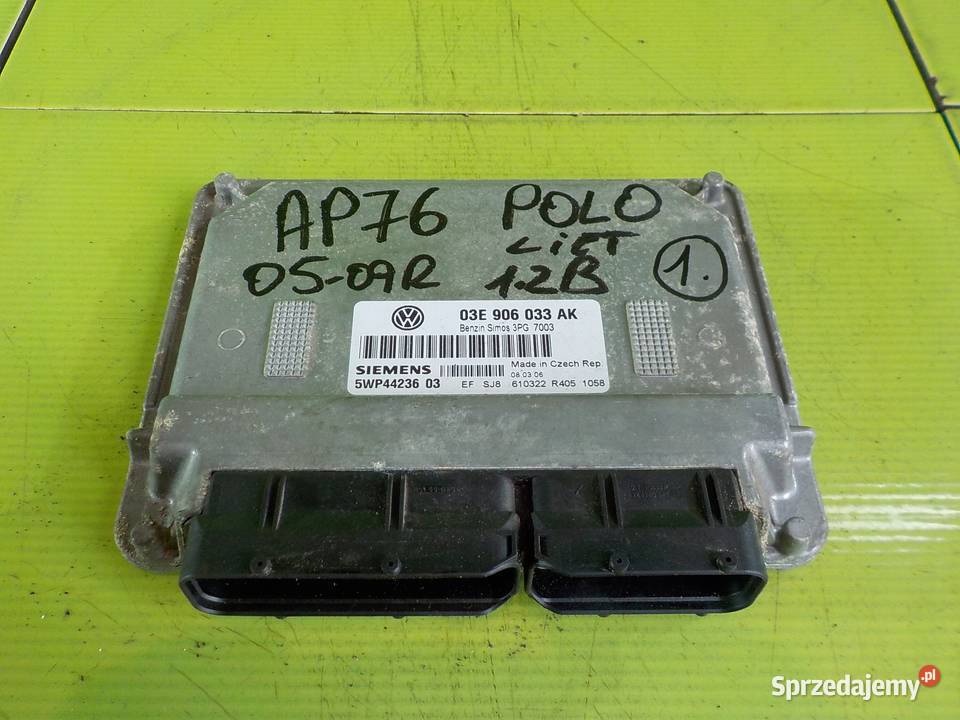 POLO IV LIFT 12 B 06r sterownik silnika osobowe Czujniki i sterowniki Suków