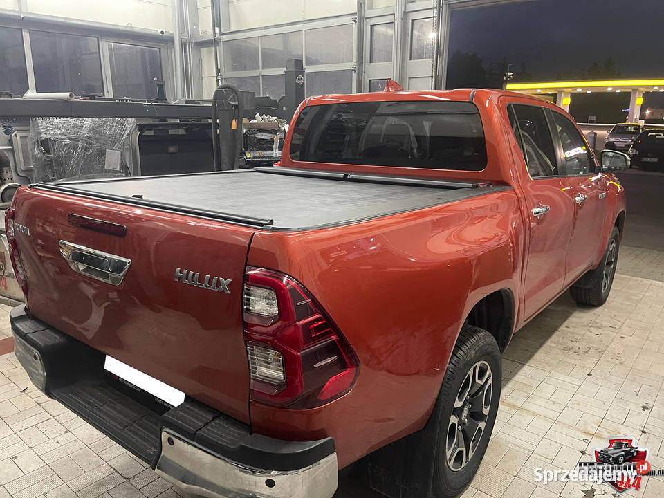Roleta RollNLock Toyota Hilux zabudowa hardtop terenowe Pasłęk