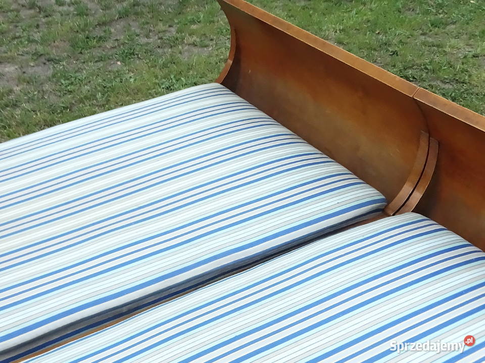 Stylowe Łóżko Małżeńskie Art Deco Retro 2w1 Biłgoraj