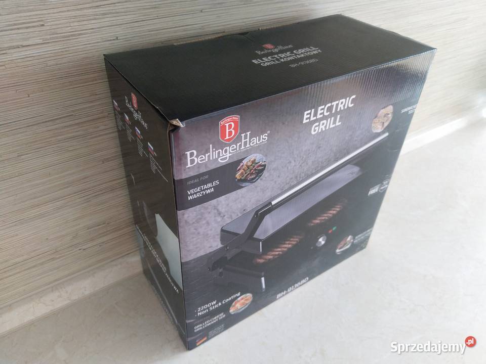 NAJTANIEJ Grill Kontaktowy Elektryczny 2200W Zabrze