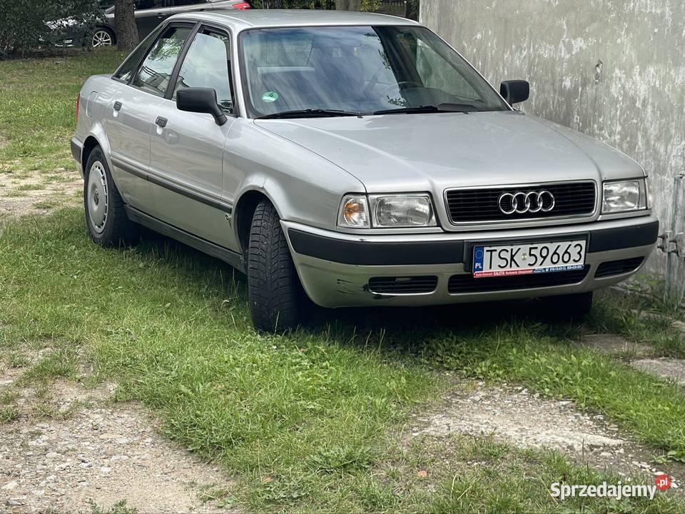 Audi 80 oryginał z1992 roku 20 B srebrny Kielce