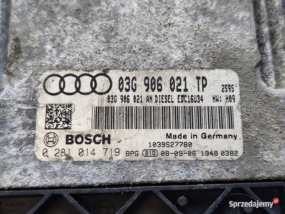 Seat Leon Audi A3 20tdi Komputer Sterownik osobowe