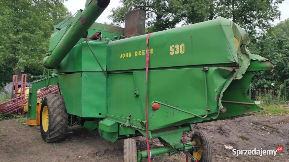 Kombajn zbożowy holland 8030 John Deere 952 530 Uniejów