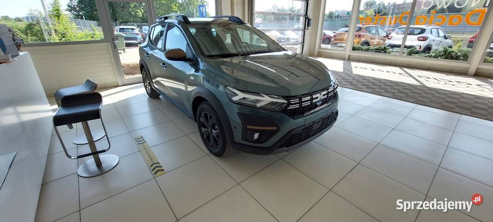 Dacia Sandero Stepway LPG FULL szyberdach kamera Rok produkcji 2023 Wałbrzych