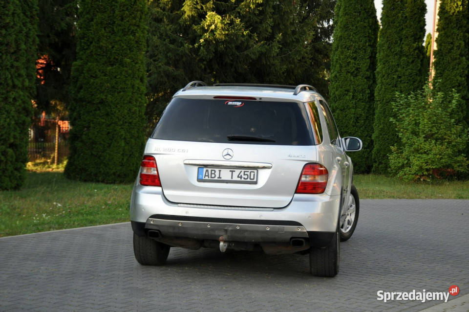 Mercedes ML 280 elektrycznie ustawiane fotele Mercedes-Benz Ostrów Mazowiecka