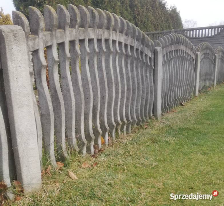 Płot betonowy wielkopolskie Kalisz