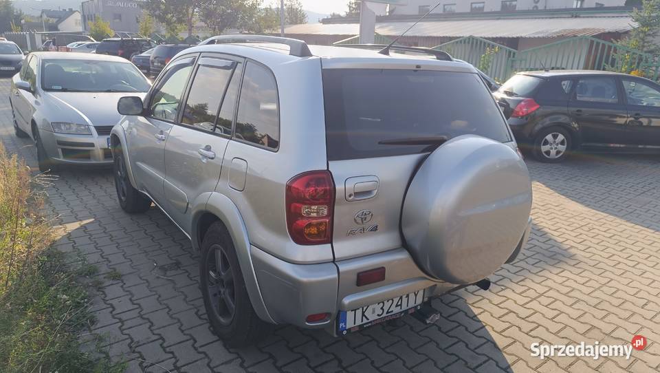 Toyota RAV4 II 20 D4D bogate wyposażenie nieuszkodzony Kielce