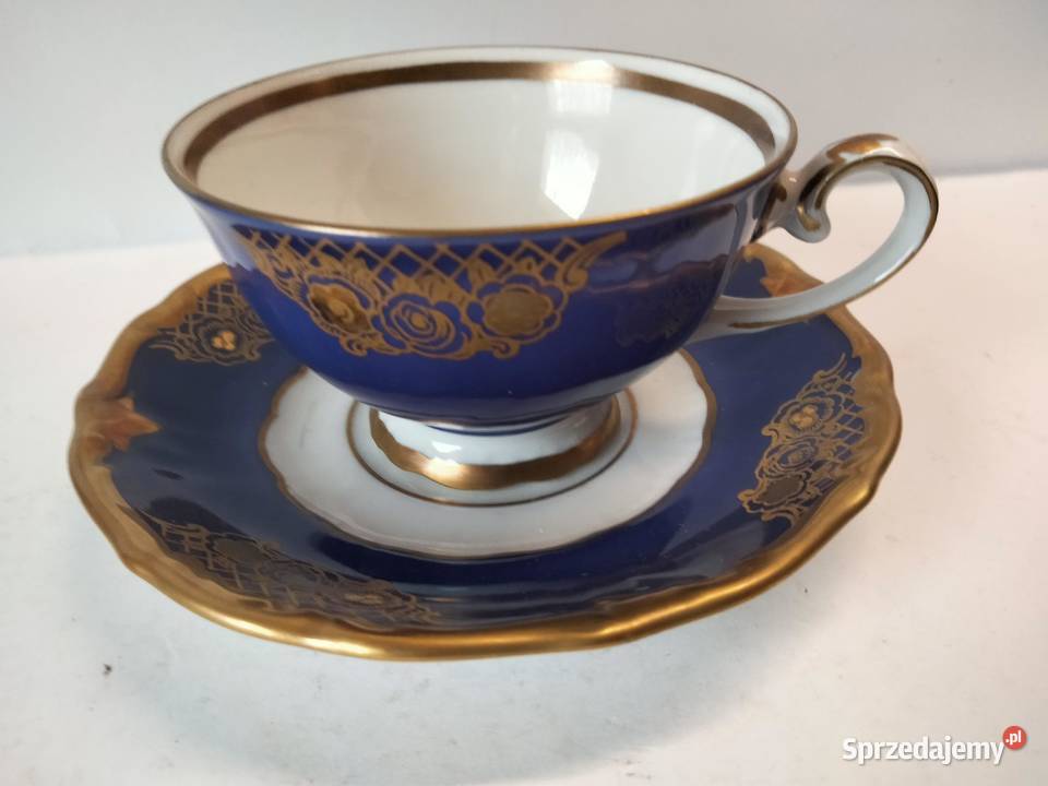 Zetaw kawowy dwojga filiżanka Raichenbach Porcelana i szkło