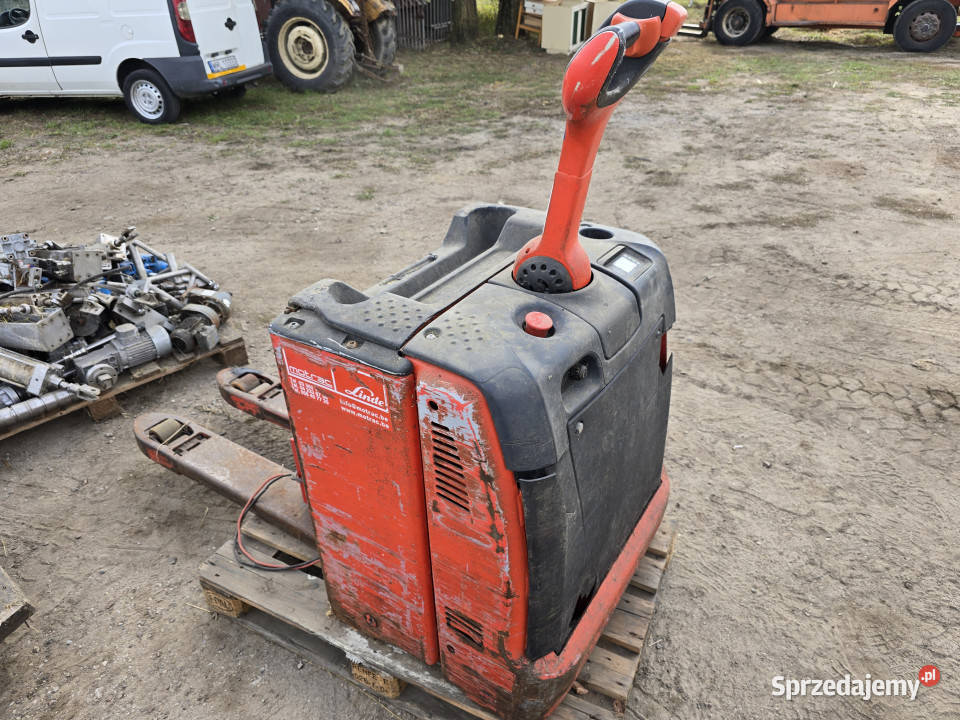 Wózek widłowy elektryczny LINDE udźwig 3 t 2015 sprzedam