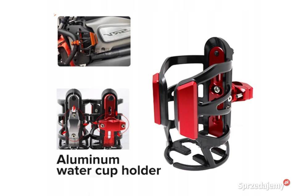UCHWYT NA NAPOJE DO MOTOCYKLA SKUTERA ROWERU śląskie