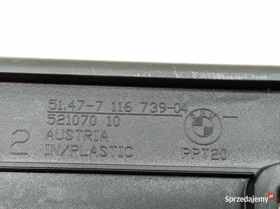 OSŁONA PRZEGRODA BAGAŻU BAGAŻNIKA KPL 7116736 osobowe