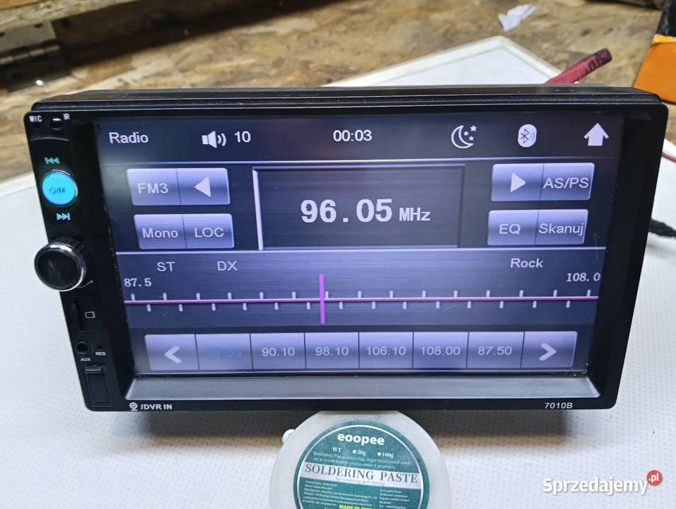 Radio uniwersalne samochodowe 5 Drążdżewo Nowe