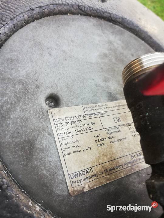 Bojler galmet 120l Aleksandrów Łódzki