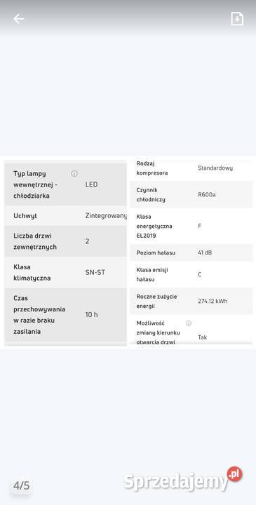 Lodówka marki AmicaFK2996N2FTX AGD Oława